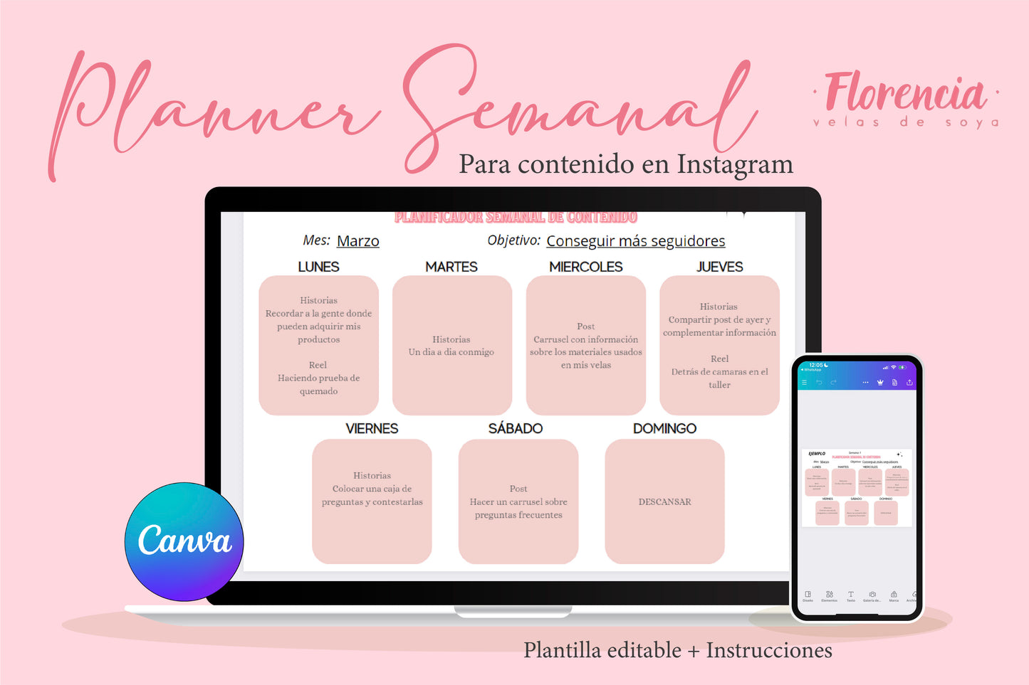 Guía practica para planificar contenido en Instagram (principiantes)