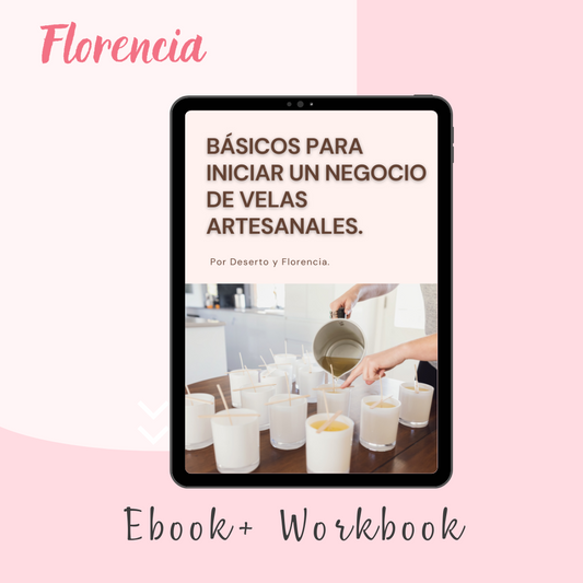 E-book: Básicos para iniciar tu negocio de velas artesanales