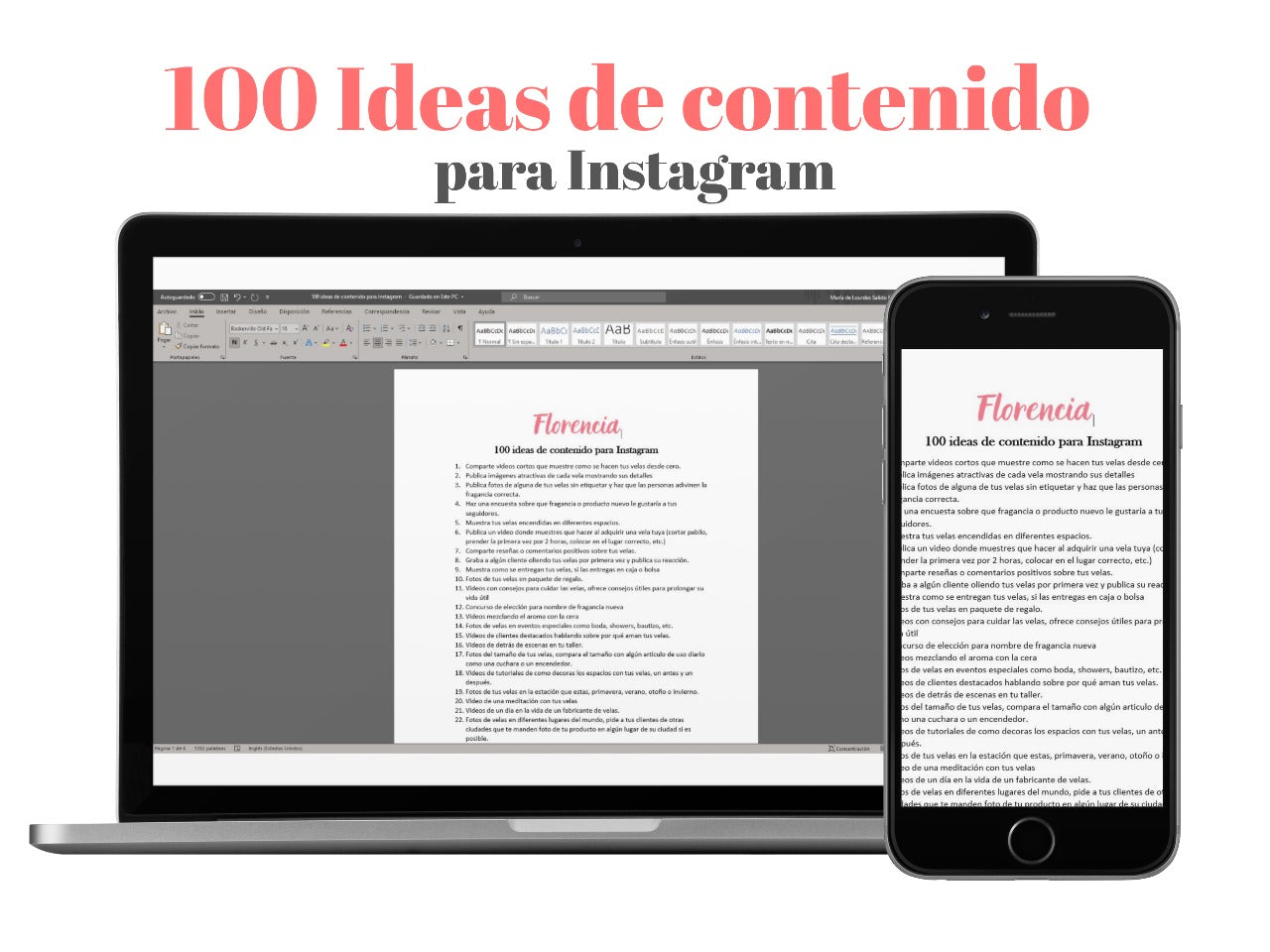 100 Ideas de contenido para Instagram